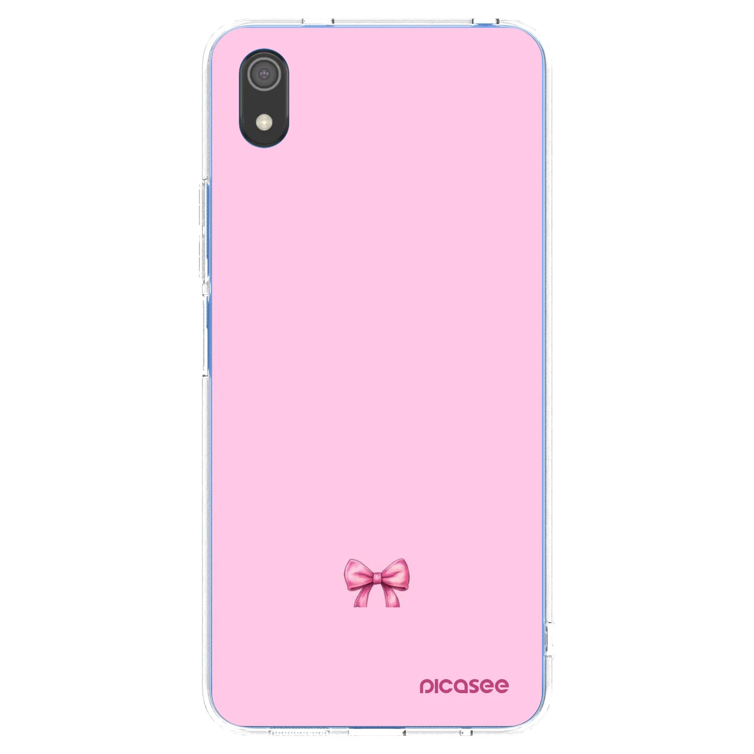 Picasee átlátszó szilikon tok az alábbi mobiltelefonokra Xiaomi Redmi 7A - Blush bow