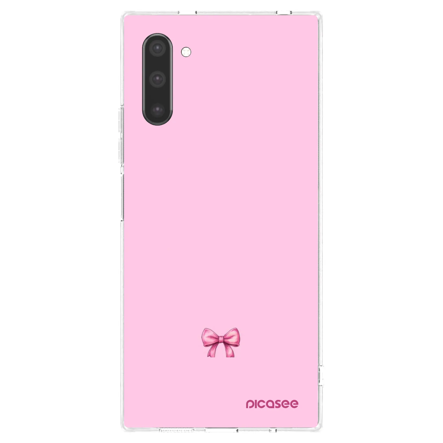 Picasee átlátszó szilikon tok az alábbi mobiltelefonokra Samsung Galaxy Note 10 N970F - Blush bow
