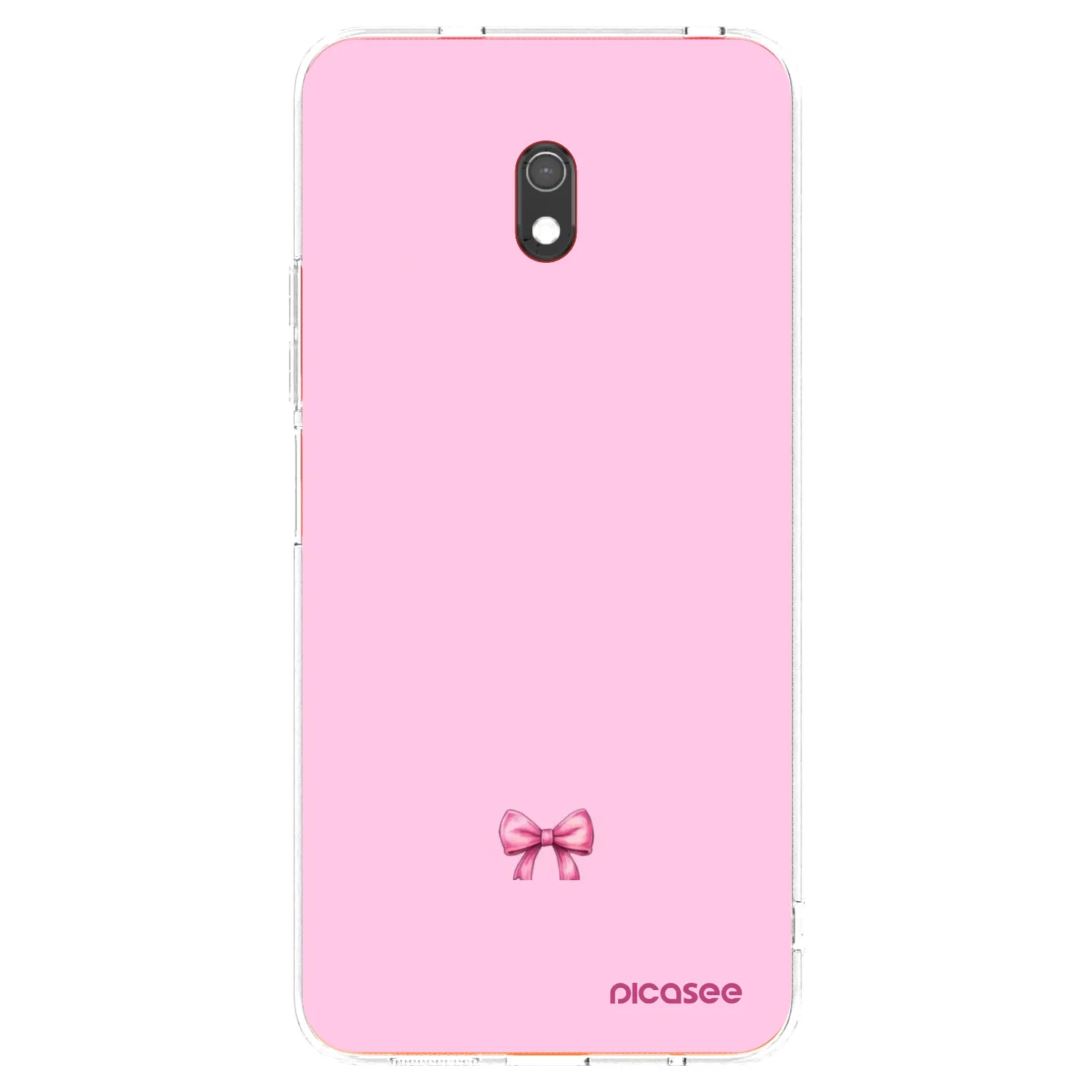 Picasee átlátszó szilikon tok az alábbi mobiltelefonokra Xiaomi Redmi 8A - Blush bow