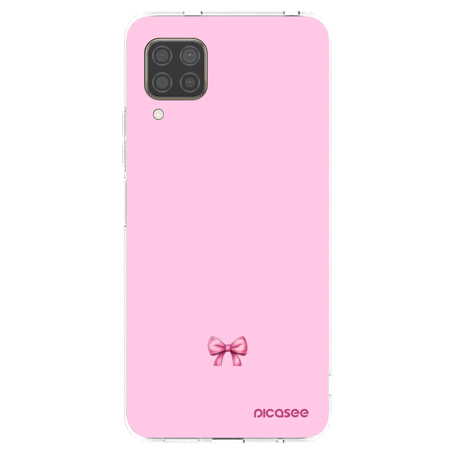 Picasee átlátszó szilikon tok az alábbi mobiltelefonokra Huawei P40 Lite - Blush bow