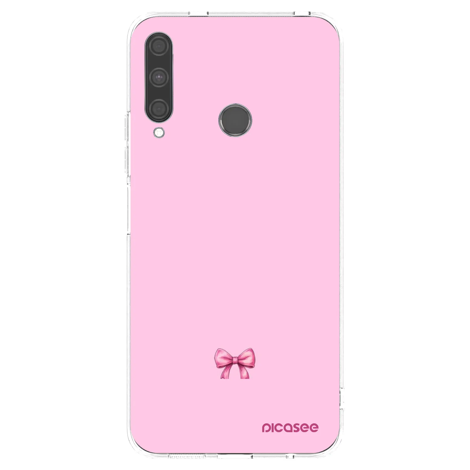 Picasee átlátszó szilikon tok az alábbi mobiltelefonokra Huawei P40 Lite E - Blush bow