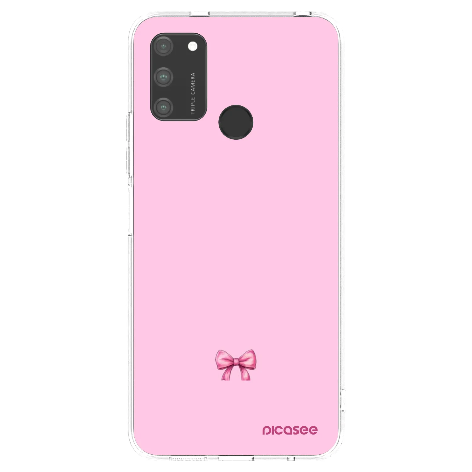 Picasee átlátszó szilikon tok az alábbi mobiltelefonokra Honor 9A - Blush bow