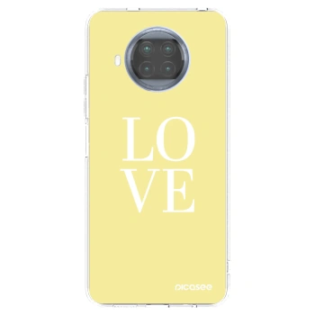Picasee átlátszó szilikon tok az alábbi mobiltelefonokra Xiaomi Mi 10T Lite - Love