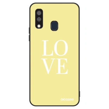 Szilikon tok erre a típusra Samsung Galaxy A40 A405F - Love