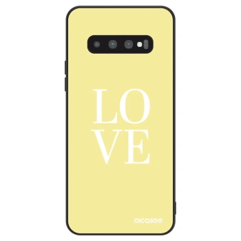 Szilikon tok erre a típusra Samsung Galaxy S10 G973 - Love