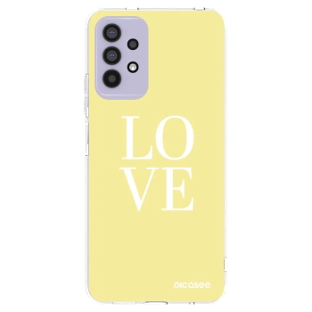 Picasee átlátszó szilikon tok az alábbi mobiltelefonokra Samsung Galaxy A32 4G SM-A325F - Love