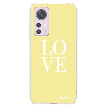 Picasee átlátszó szilikon tok az alábbi mobiltelefonokra Xiaomi 12 - Love