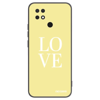 Picasee fekete szilikon tok az alábbi mobiltelefonokra Xiaomi Redmi 10C - Love