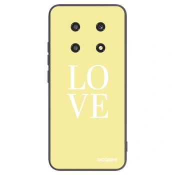 Picasee fekete szilikon tok az alábbi mobiltelefonokra Honor Magic4 Lite 5G - Love