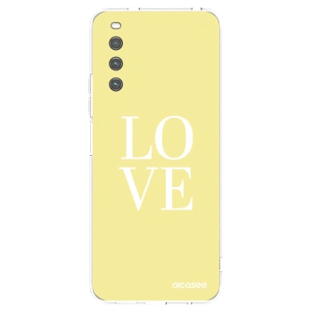 Picasee átlátszó szilikon tok az alábbi mobiltelefonokra Sony Xperia 10 IV 5G - Love