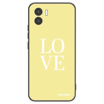 Picasee fekete szilikon tok az alábbi mobiltelefonokra Xiaomi Redmi A1 - Love