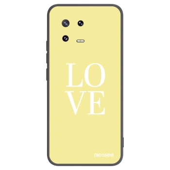 Picasee fekete szilikon tok az alábbi mobiltelefonokra Xiaomi 13 Pro - Love
