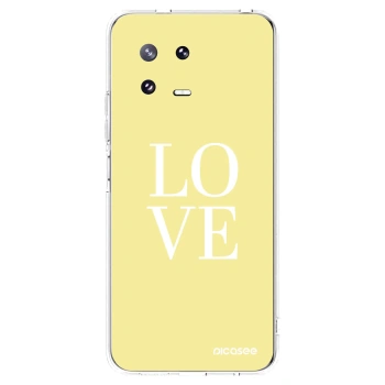 Picasee átlátszó szilikon tok az alábbi mobiltelefonokra Xiaomi 13 Pro - Love
