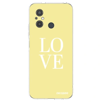 Picasee átlátszó szilikon tok az alábbi mobiltelefonokra Xiaomi Redmi 12C - Love