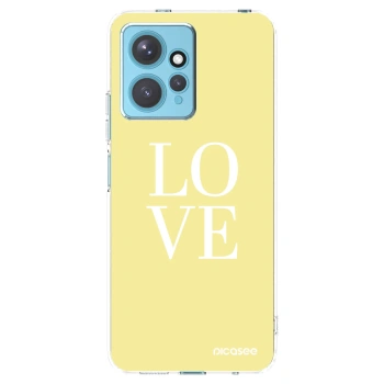 Picasee átlátszó szilikon tok az alábbi mobiltelefonokra Xiaomi Redmi Note 12 4G - Love