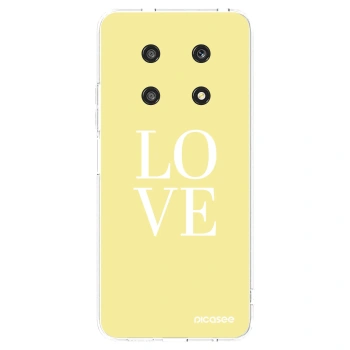 Picasee átlátszó szilikon tok az alábbi mobiltelefonokra Honor Magic4 Lite 5G - Love