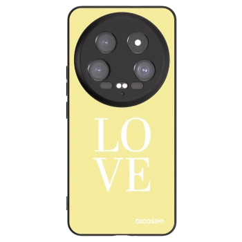 Picasee fekete szilikon tok az alábbi mobiltelefonokra Xiaomi 14 Ultra - Love