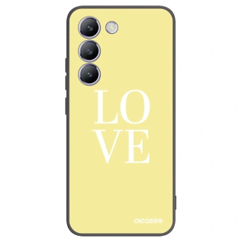Picasee fekete szilikon tok az alábbi mobiltelefonokra Vivo V40 SE 5G - Love