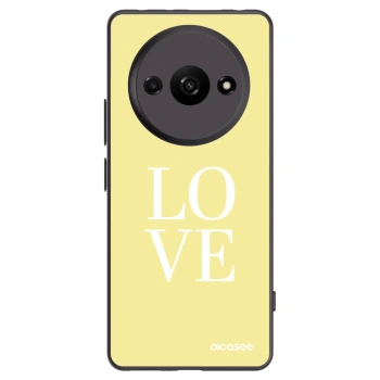 Picasee fekete szilikon tok az alábbi mobiltelefonokra Xiaomi Redmi A3 - Love