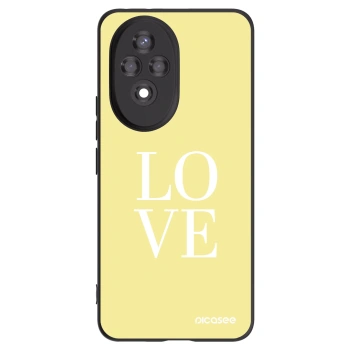 Picasee fekete szilikon tok az alábbi mobiltelefonokra Honor 200 5G - Love