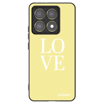 Picasee fekete szilikon tok az alábbi mobiltelefonokra Xiaomi 14T - Love