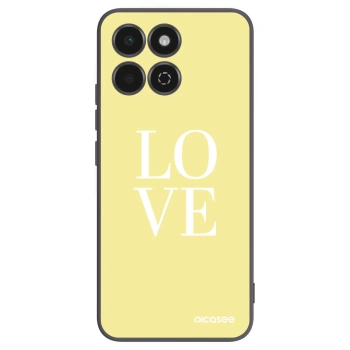 Picasee fekete szilikon tok az alábbi mobiltelefonokra Honor 200 Smart 5G - Love