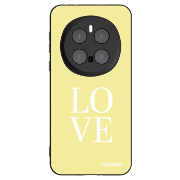 Picasee fekete szilikon tok az alábbi mobiltelefonokra Honor Magic7 Pro 5G - Love