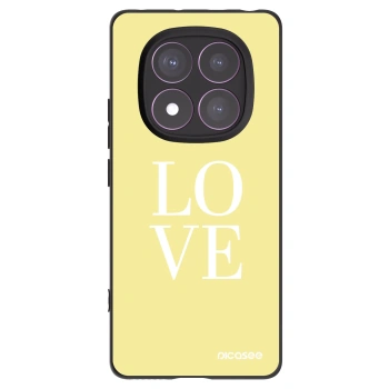 Picasee fekete szilikon tok az alábbi mobiltelefonokra Xiaomi Redmi Note 14 Pro 4G - Love
