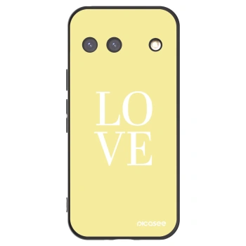 Picasee fekete szilikon tok az alábbi mobiltelefonokra Google Pixel 9 - Love