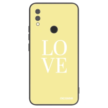 Picasee fekete szilikon tok az alábbi mobiltelefonokra Xiaomi Redmi Note 7 - Love
