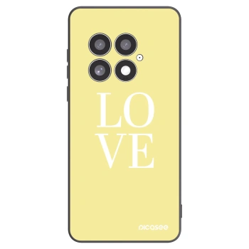 Picasee fekete szilikon tok az alábbi mobiltelefonokra OnePlus 13 5G - Love