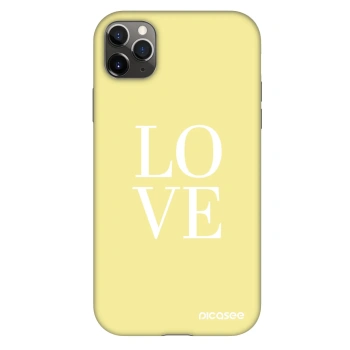 Szilikon tok erre a típusra Apple iPhone 11 Pro Max - Love
