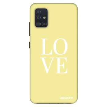 Szilikon tok erre a típusra Samsung Galaxy A51 A515F - Love