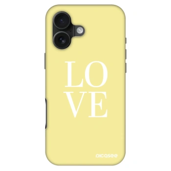 Szilikon tok erre a típusra Apple iPhone 16 - Love