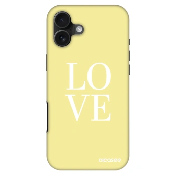 Szilikon tok erre a típusra Apple iPhone 16 Plus - Love