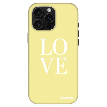 Szilikon tok erre a típusra Apple iPhone 16 Pro Max - Love