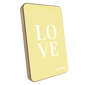 Powerbank MagSafe 5 000 mAh Aranysárga - Love