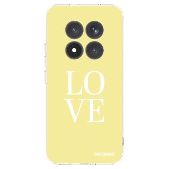 Picasee átlátszó szilikon tok az alábbi mobiltelefonokra Xiaomi Redmi Note 15 Pro+ - Love