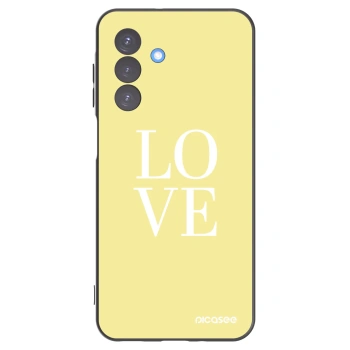 Picasee fekete szilikon tok az alábbi mobiltelefonokra Samsung Galaxy A17 5G - Love