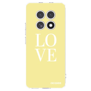 Picasee átlátszó szilikon tok az alábbi mobiltelefonokra Xiaomi Redmi Note 15 - Love