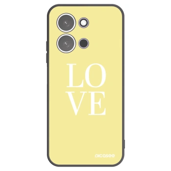 Picasee fekete szilikon tok az alábbi mobiltelefonokra Xiaomi Redmi 15C 5G - Love