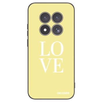 Picasee fekete szilikon tok az alábbi mobiltelefonokra Xiaomi Redmi Note 15 Pro 5G - Love