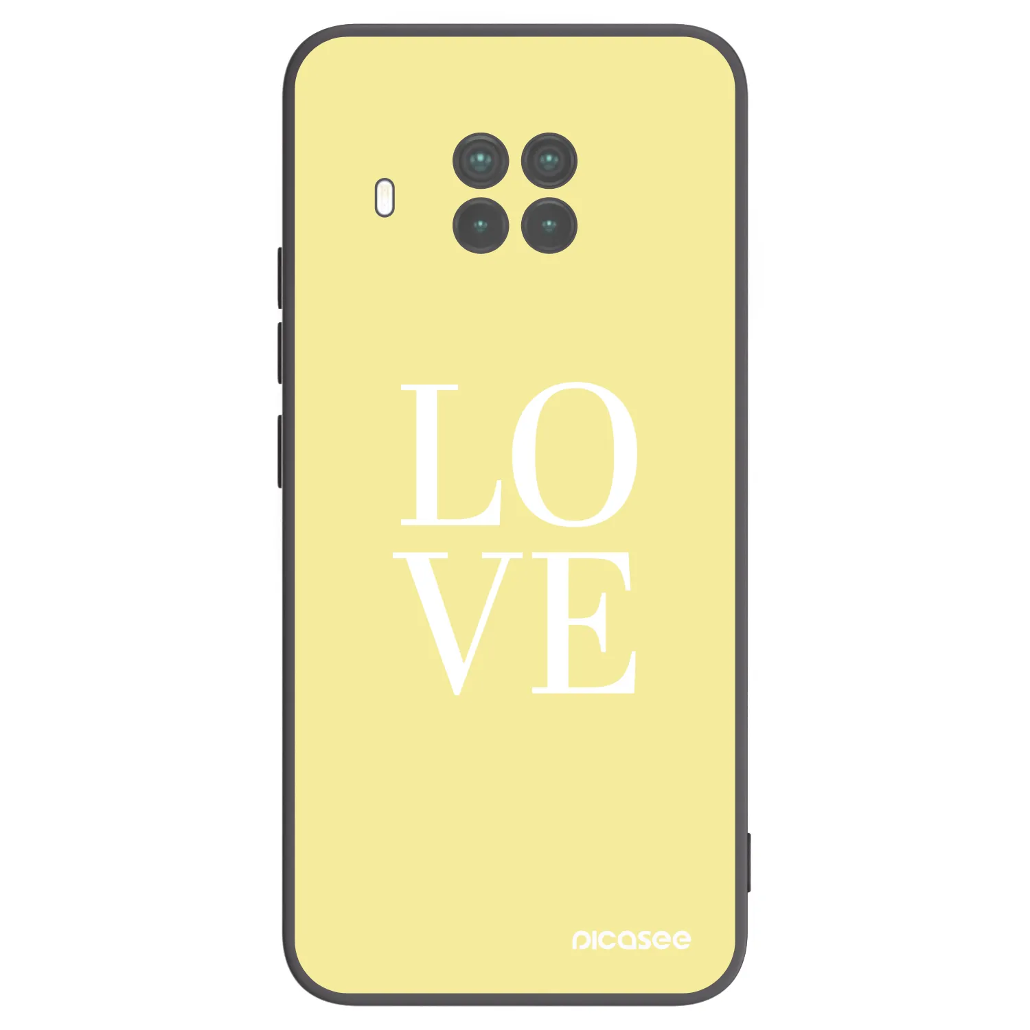 Picasee fekete szilikon tok az alábbi mobiltelefonokra Xiaomi Mi 10T Lite - Love