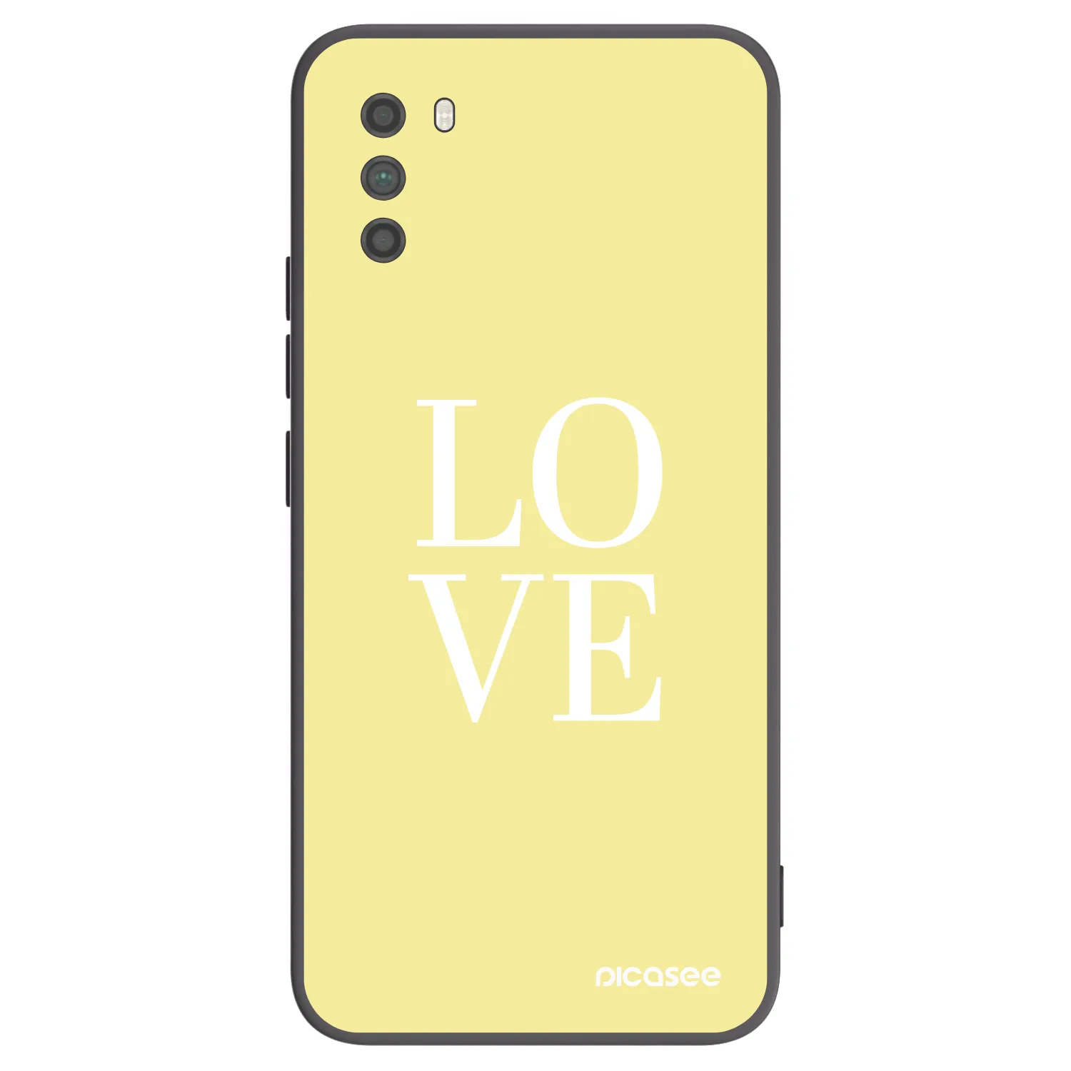Picasee fekete szilikon tok az alábbi mobiltelefonokra Xiaomi Poco M3 - Love