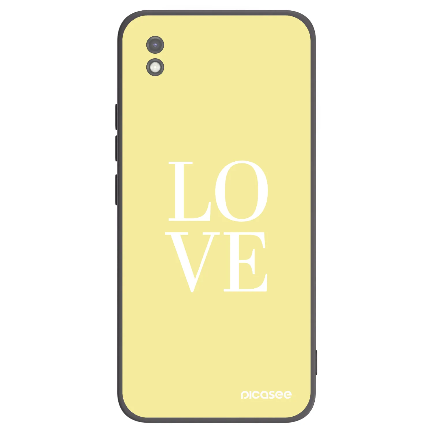 Picasee fekete szilikon tok az alábbi mobiltelefonokra Xiaomi Redmi 9AT - Love