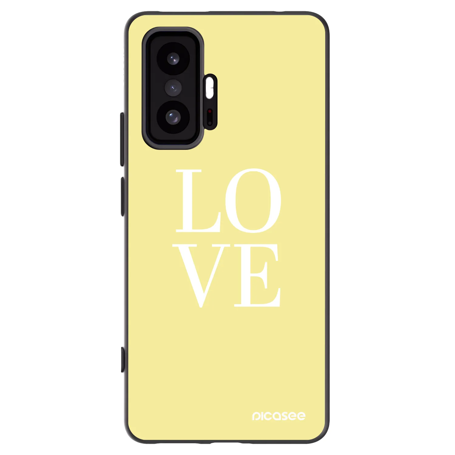 Picasee fekete szilikon tok az alábbi mobiltelefonokra Xiaomi 11T Pro - Love
