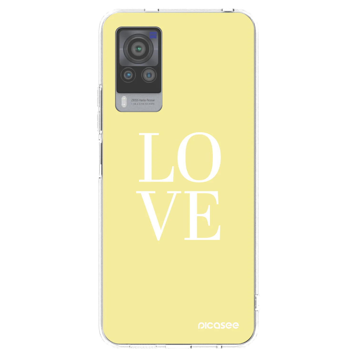 Picasee átlátszó szilikon tok az alábbi mobiltelefonokra Vivo X60 Pro 5G - Love