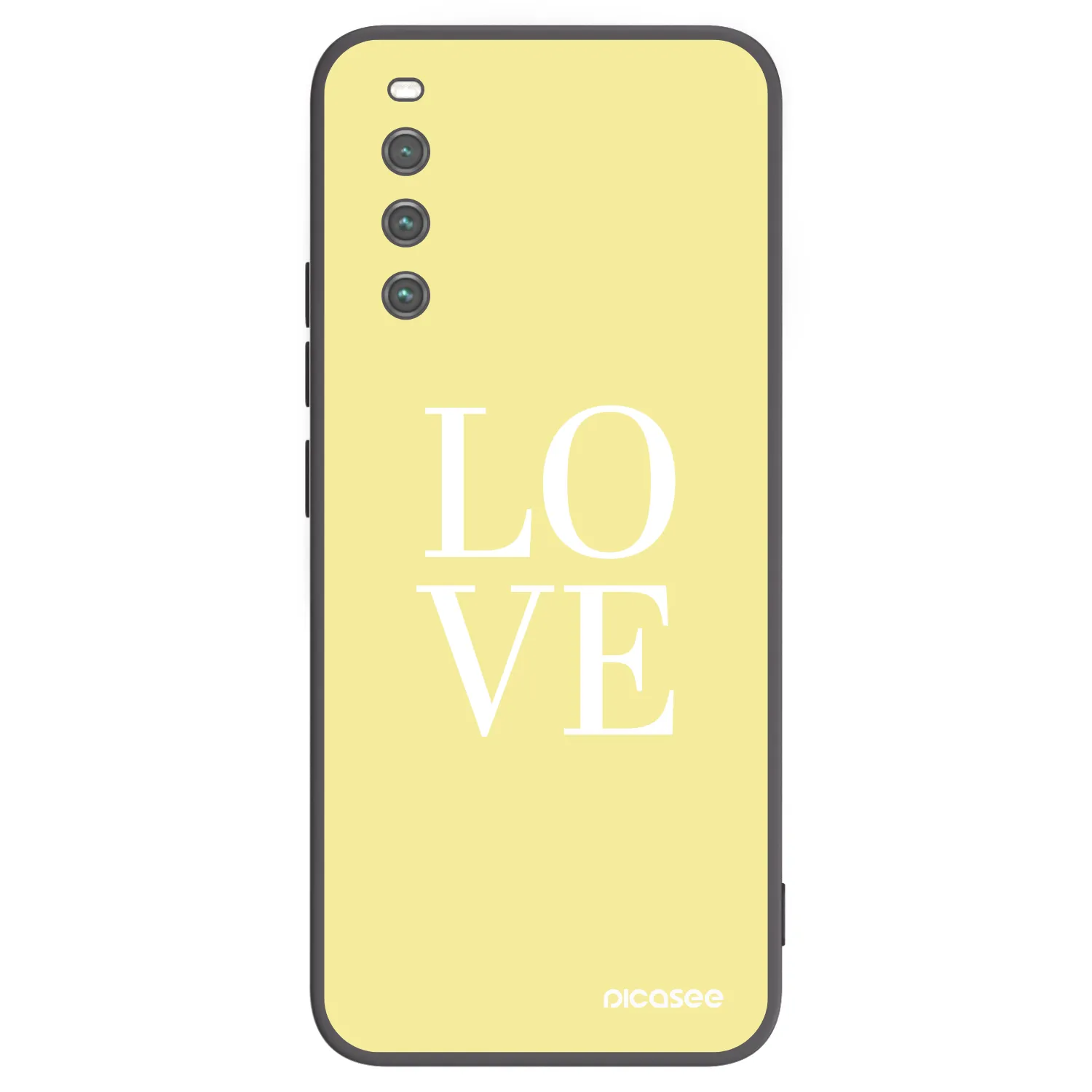 Picasee fekete szilikon tok az alábbi mobiltelefonokra Sony Xperia 10 IV 5G - Love