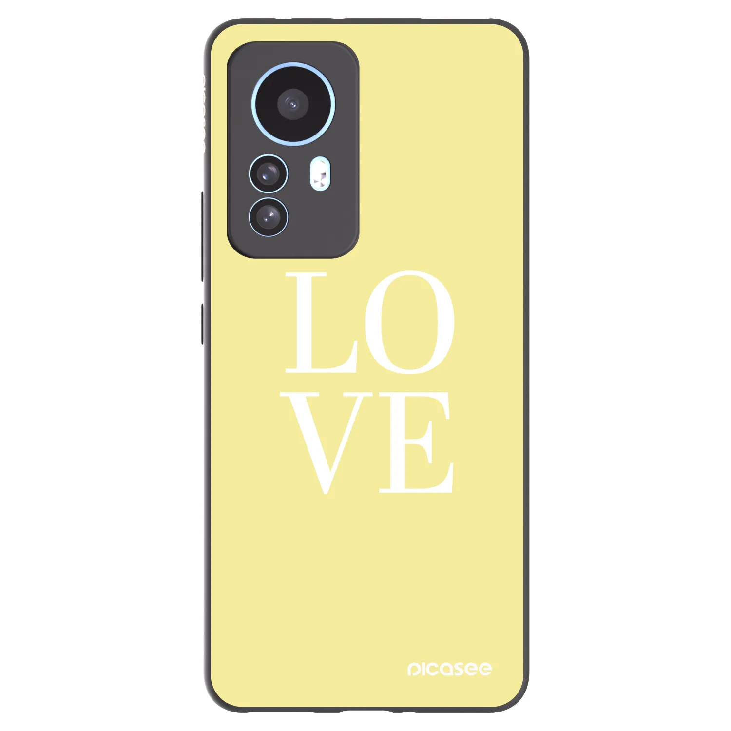 Picasee fekete szilikon tok az alábbi mobiltelefonokra Xiaomi 12T Pro - Love