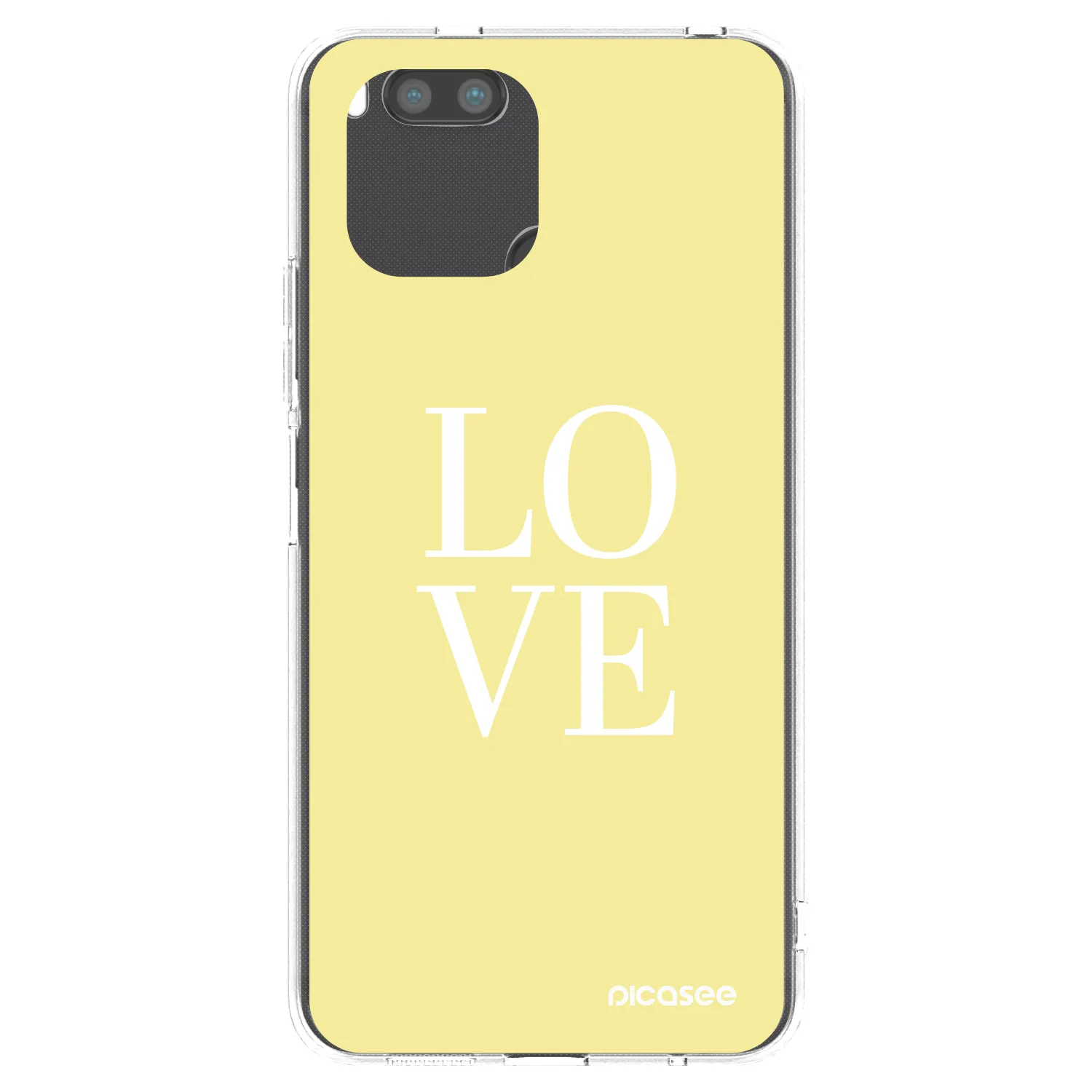 Picasee átlátszó szilikon tok az alábbi mobiltelefonokra Xiaomi Redmi A1 - Love
